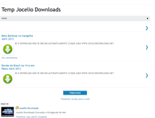 Tablet Screenshot of novo.joceliodownloads.net